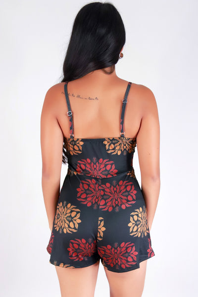 Jeans Warehouse Hawaii - PRINT CASUAL ROMPERS - MANGO QUILT ROMPER | By LUZ