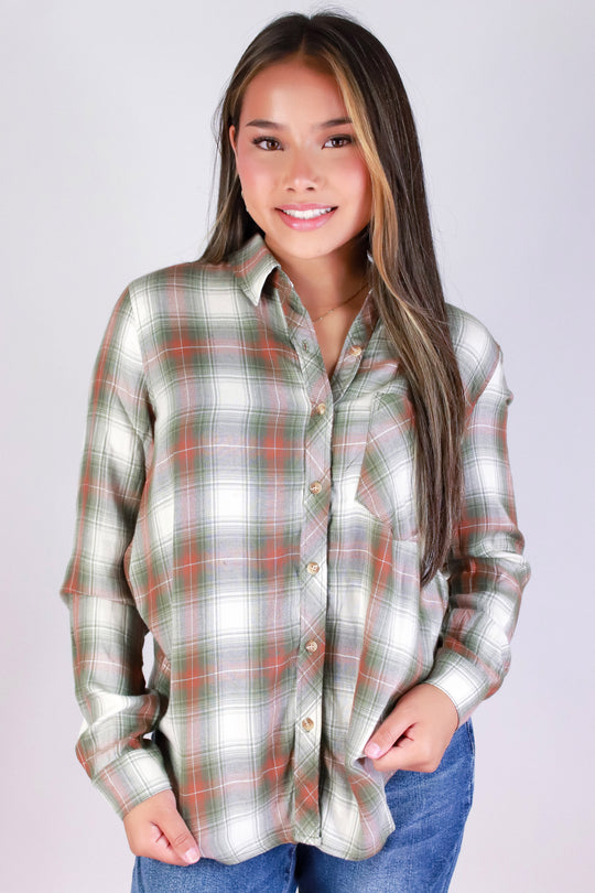 FLANNEL FEVER TOP