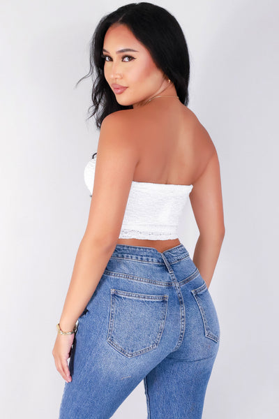 Jeans Warehouse Hawaii - SL CASUAL SOLID - RUN IT BACK TUBE TOP | By TIMING