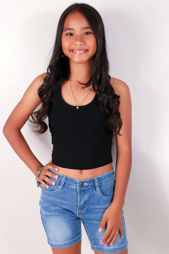 DON'T BELIEVE IT BERMUDA SHORTS | KIDS SIZE 4-6X