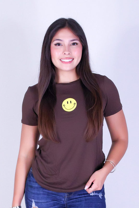 SMILEY FACE TEE