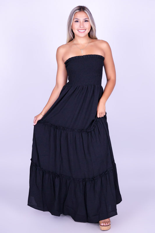 ENDLESS CHARM TUBE MAXI DRESS