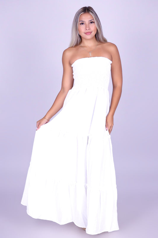 ENDLESS CHARM TUBE MAXI DRESS