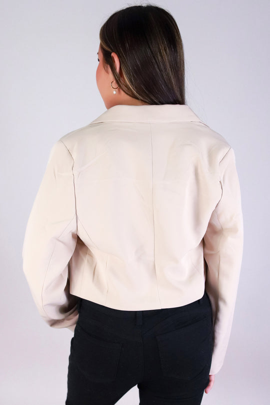 THE POWER CROP BLAZER