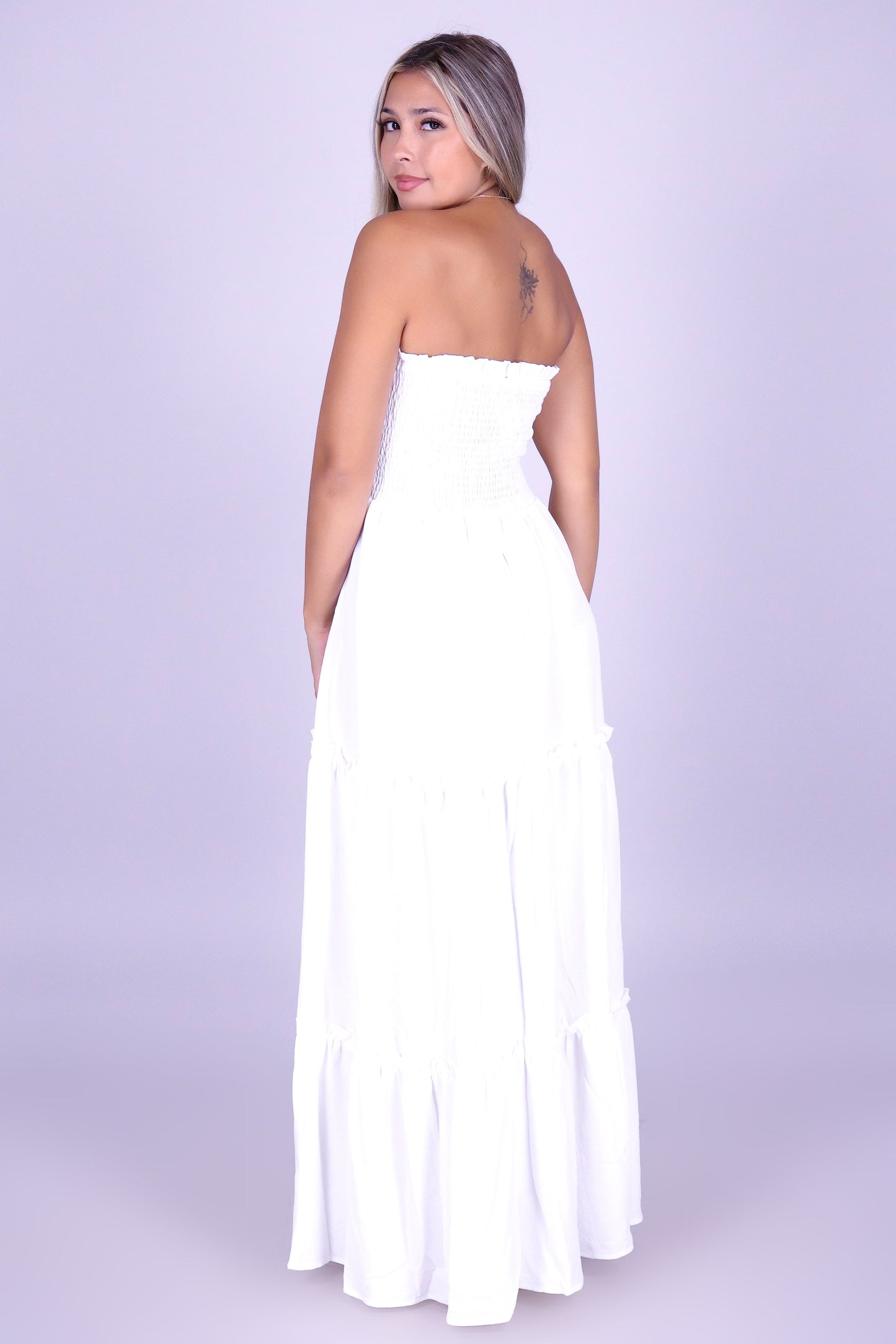 ENDLESS CHARM TUBE MAXI DRESS