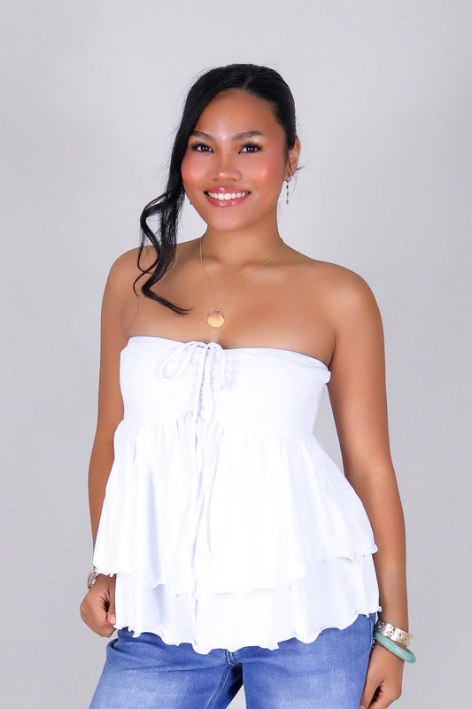 YOU LOVE ME HALTER TUBE TOP