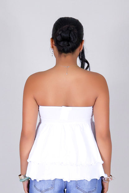 YOU LOVE ME HALTER TUBE TOP