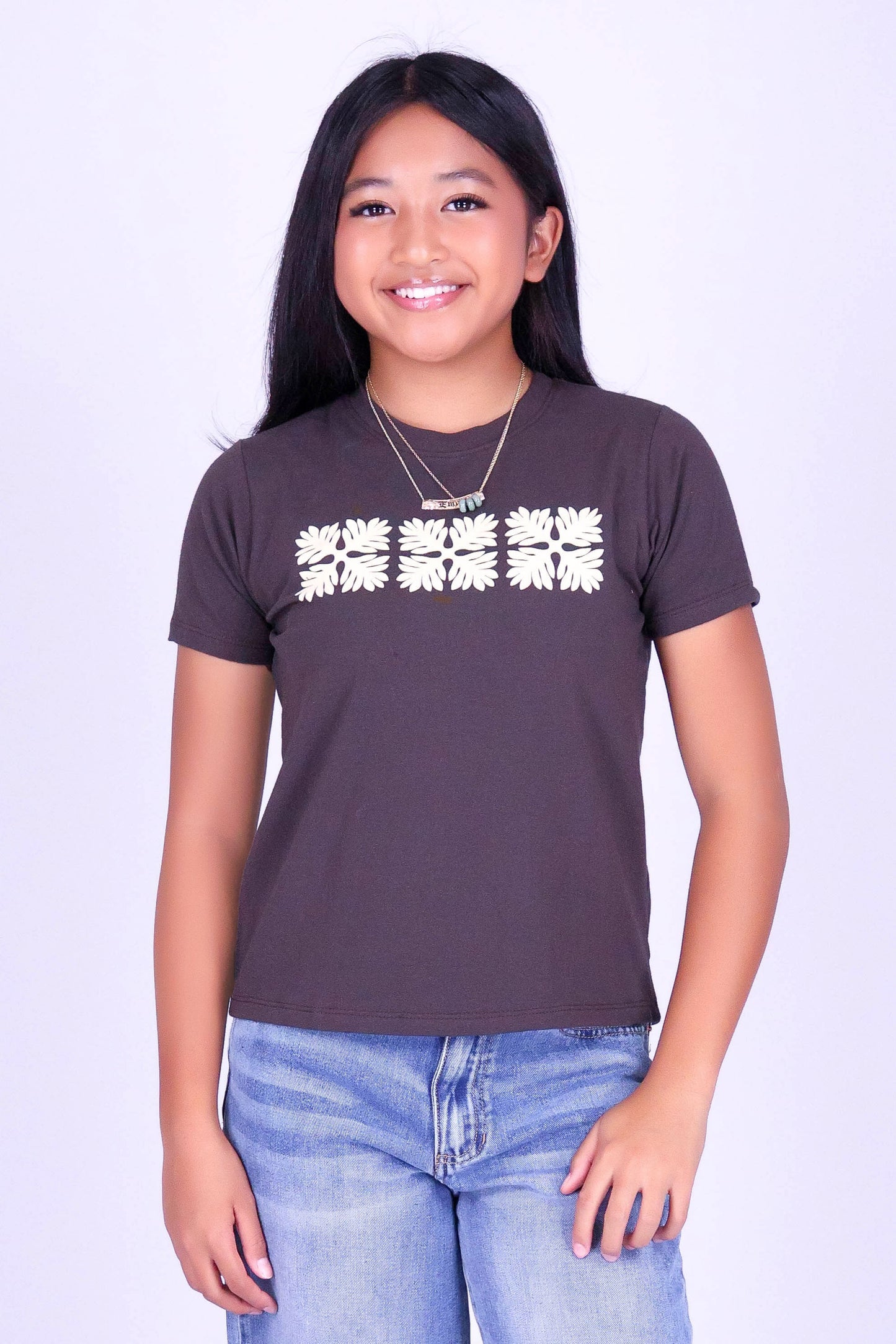 3 LAUAE QUILT OVERSIZED TEE | KIDS SIZE 4-14
