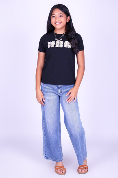 3 LAUAE QUILT OVERSIZED TEE | KIDS SIZE 4-14