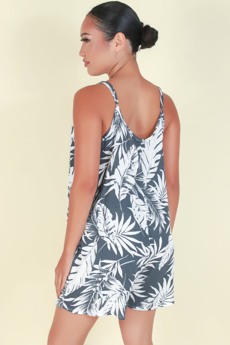 Jeans Warehouse Hawaii - PRINT CASUAL ROMPERS - DON&