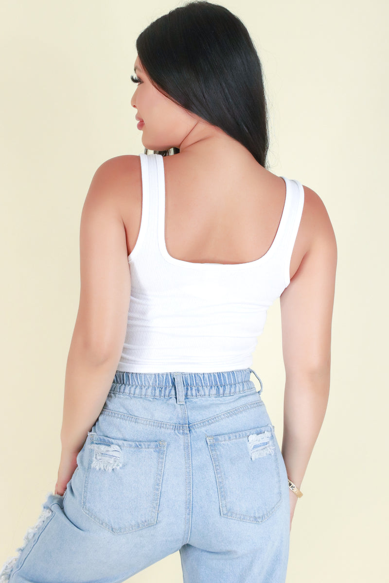 Jeans Warehouse Hawaii - TANK/TUBE SOLID BASIC - HOLD MY CALLS TOP | By CRESCITA APPAREL/SHINE I