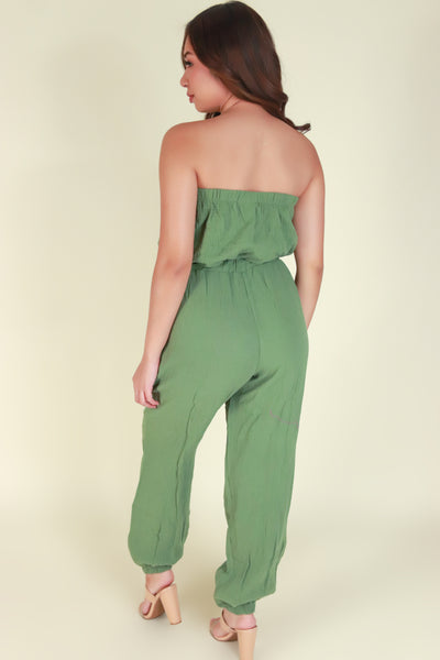 Jeans Warehouse Hawaii - SOLID CASUAL JUMPSUITS - NOT THINKING STRAIGHT JUMPSUIT | By FULL CIRCLE TRENDS