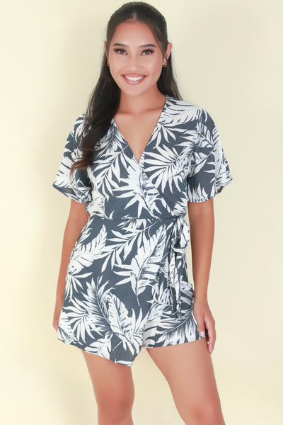 Jeans Warehouse Hawaii - PRINT CASUAL ROMPERS - CAN'T BE ROMPER | By LUZ