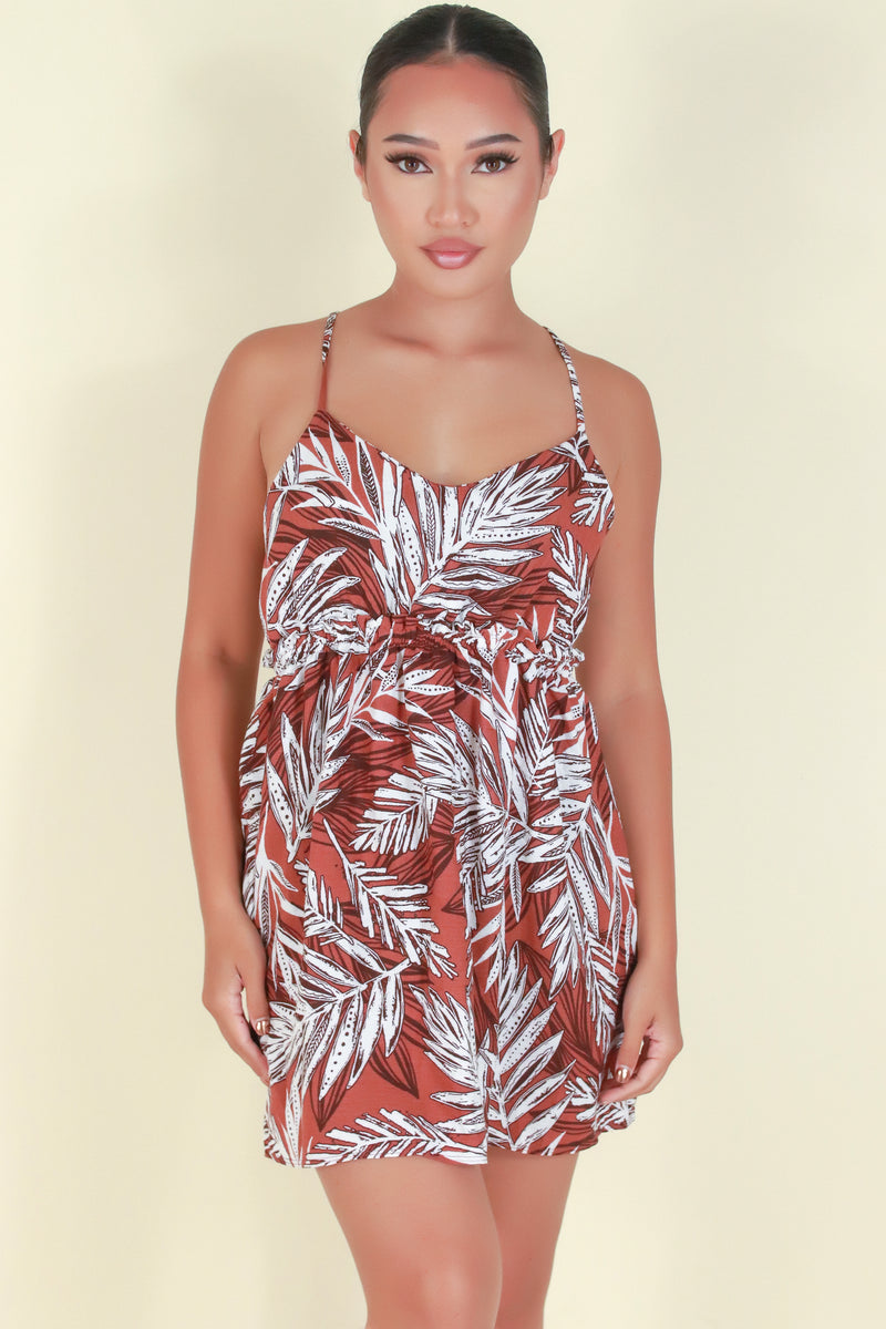 Jeans Warehouse Hawaii - S/L SHORT PRINT DRESSES - LOVED YOU THEN DRESS | By LUZ