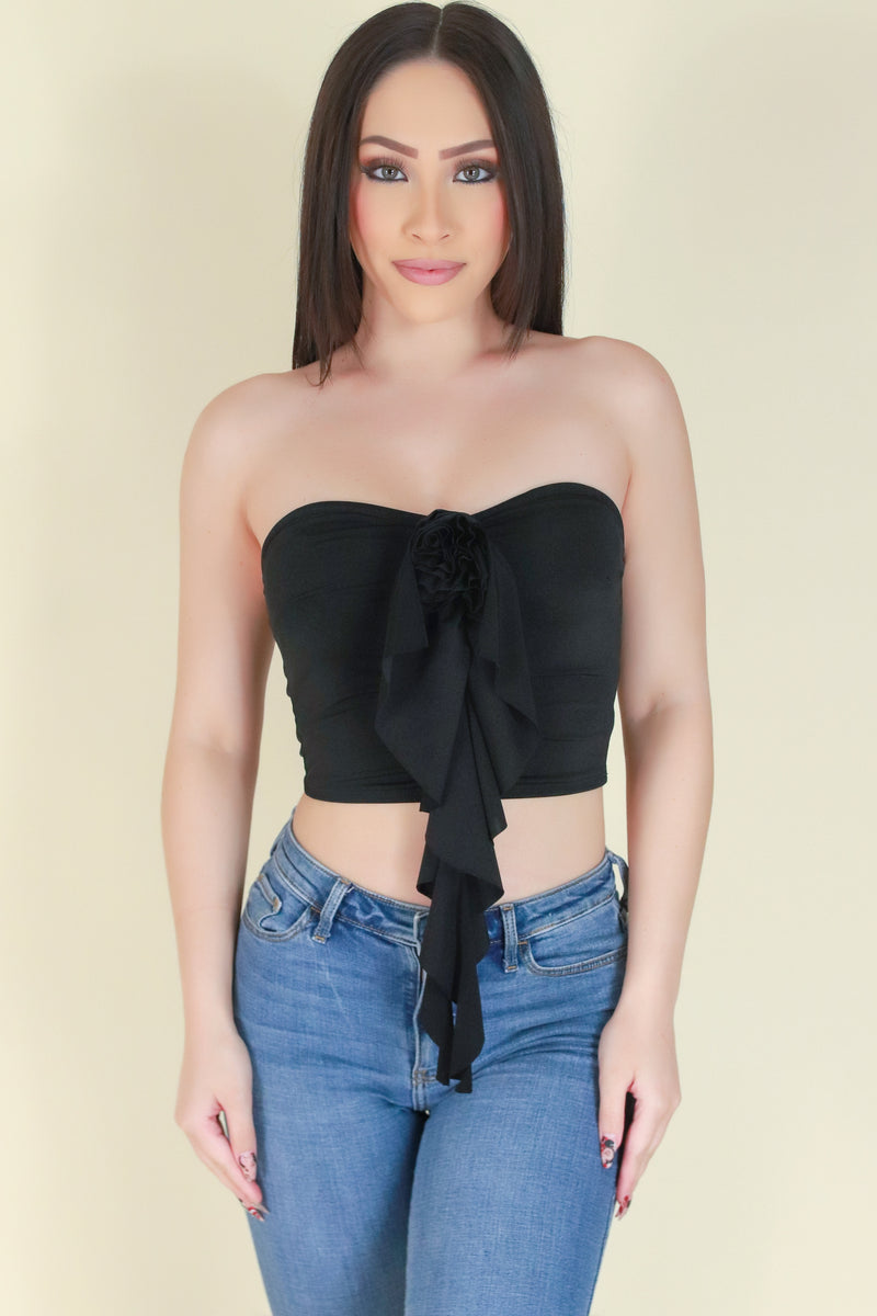 Jeans Warehouse Hawaii - SL CASUAL SOLID - SMELL THE ROSES TUBE TOP | By I JOAH