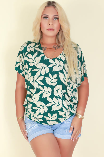 Jeans Warehouse Hawaii - PLUS PRINTED S/S - NEW ERA TOP | By ZENOBIA