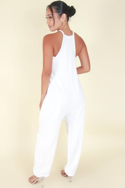 Jeans Warehouse Hawaii - SOLID CASUAL JUMPSUITS - PUTTING IT OUT THERE JUMPSUIT | By FULL CIRCLE TRENDS