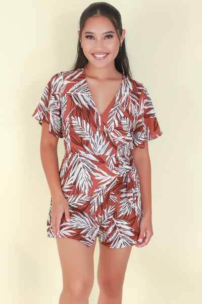 Jeans Warehouse Hawaii - PRINT CASUAL ROMPERS - ALOHA ALL DAY ROMPER | By LUZ