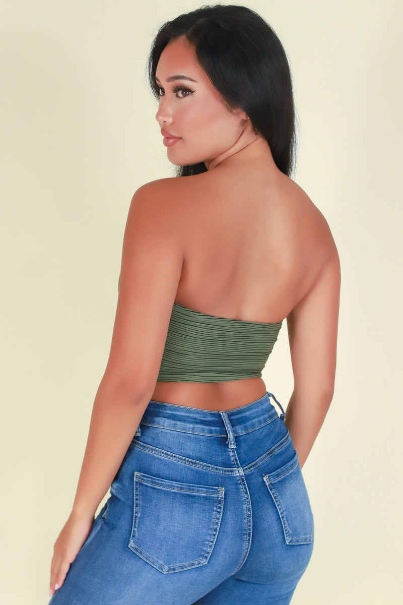 Jeans Warehouse Hawaii - TANK SOLID WOVEN DRESSY TOPS - ON CHILL CORSET TOP | By TIMING