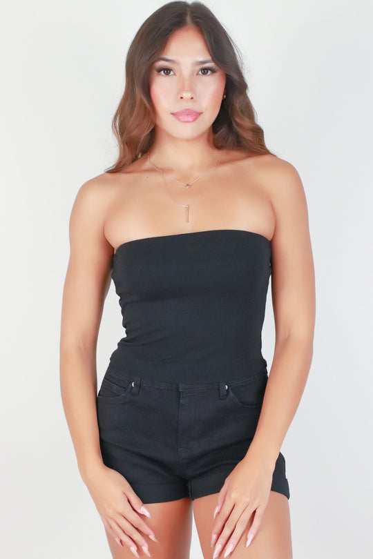 UNTIL FOREVER CROP TUBE TOP