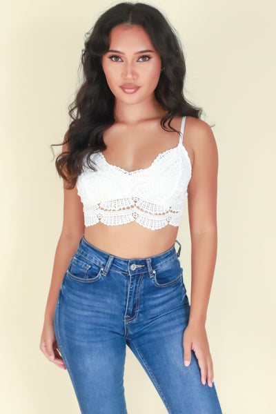 Jeans Warehouse Hawaii - TANK SOLID WOVEN CASUAL TOPS - LEAVE NO TRACE CROP TOP | By BLASHE