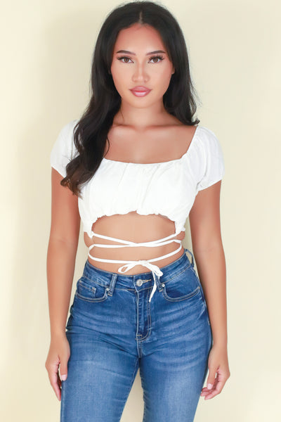 Jeans Warehouse Hawaii - S/S SOLID WOVEN CASUAL TOPS - ALREADY TAKEN TOP | By BLASHE
