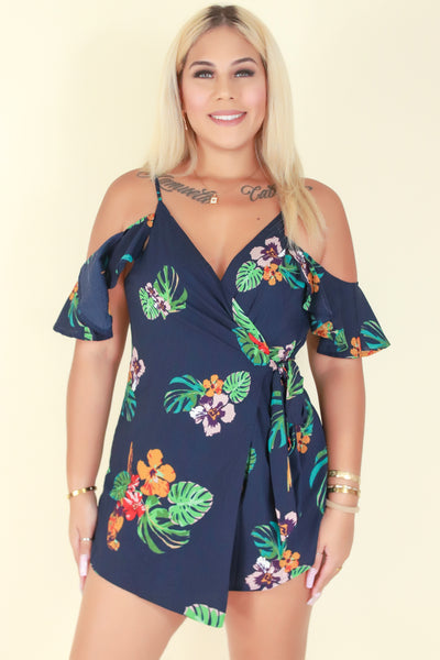 Jeans Warehouse Hawaii - PLUS PRINTED ROMPERS - GOOD OL' DAYS ROMPER | By KAY FASHION