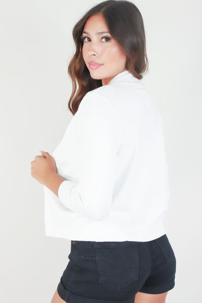 Jeans Warehouse Hawaii - SOLID SHT SLV CARDIGANS - NEW JOB CARDIGAN | By CIELO