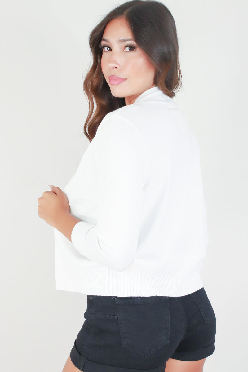 Jeans Warehouse Hawaii - SOLID SHT SLV CARDIGANS - NEW JOB CARDIGAN | By CIELO