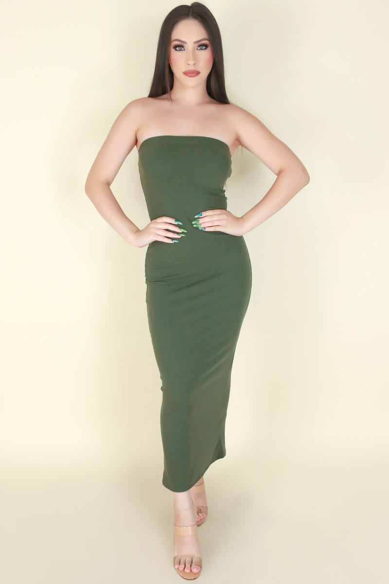 Jeans Warehouse Hawaii - TUBE LONG SOLID DRESSES - MIND YOUR OWN DRESS | By PAPERMOON/ B_ENVIED