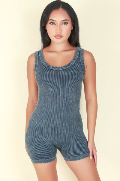 Jeans Warehouse Hawaii - SOLID CASUAL ROMPERS - LET YOU DOWN ROMPER | By ZENANA (KC EXCLUSIVE,INC
