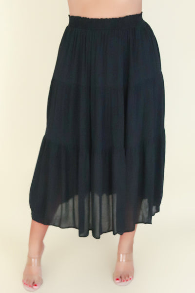 Jeans Warehouse Hawaii - PLUS Woven Long Skirt - WAIT FOR IT SKIRT | By TALENT