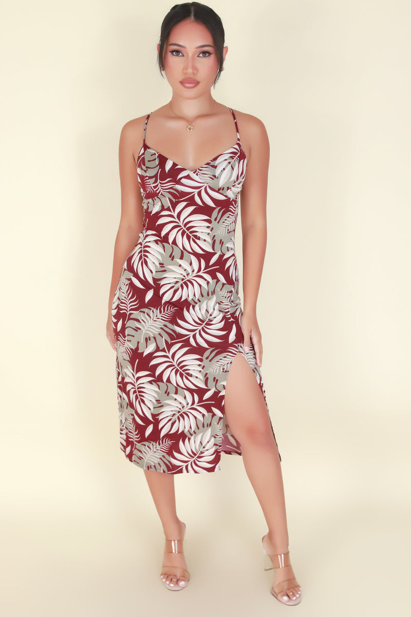 Jeans Warehouse Hawaii - S/L LONG PRINT DRESSES - IT&