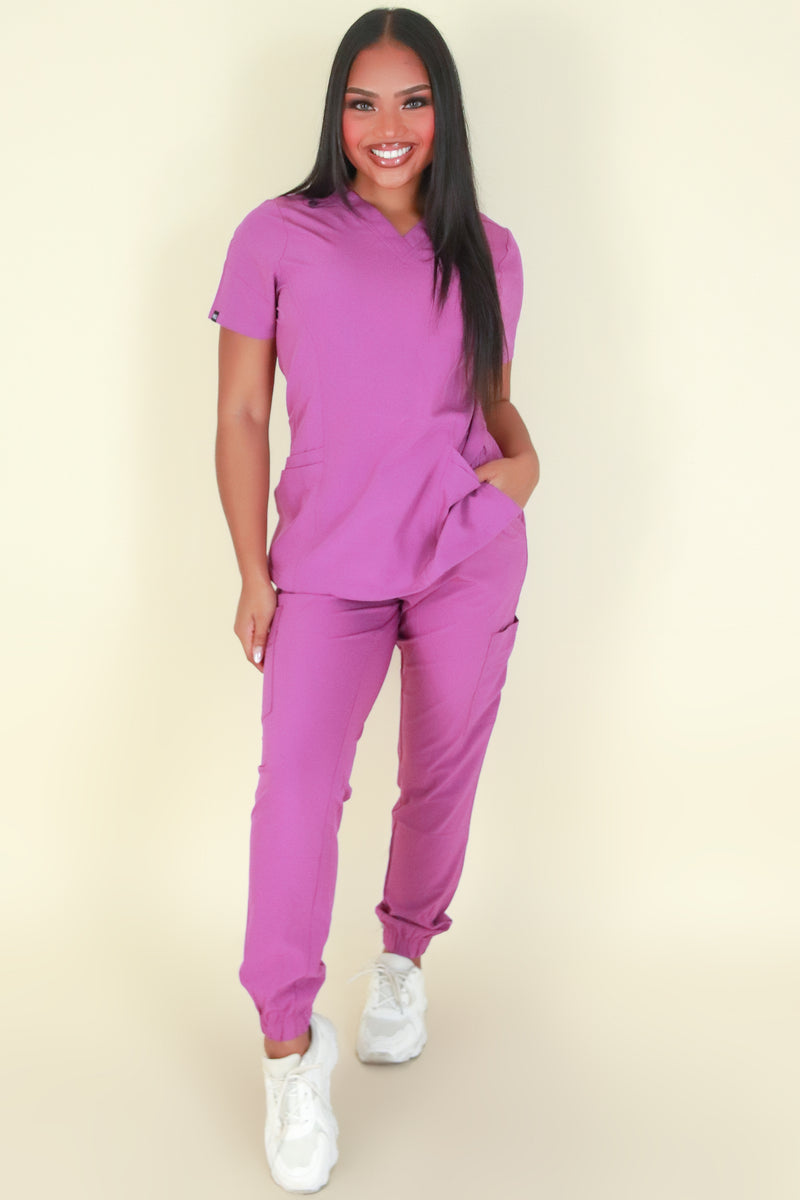 Jeans Warehouse Hawaii - JUNIOR SCRUB TOPS - BACK AT IT SCRUB TOP | By MEDGEAR