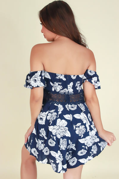 Jeans Warehouse Hawaii - PRINT CASUAL ROMPERS - THE FIX ROMPER | By DAVID'S PLACE