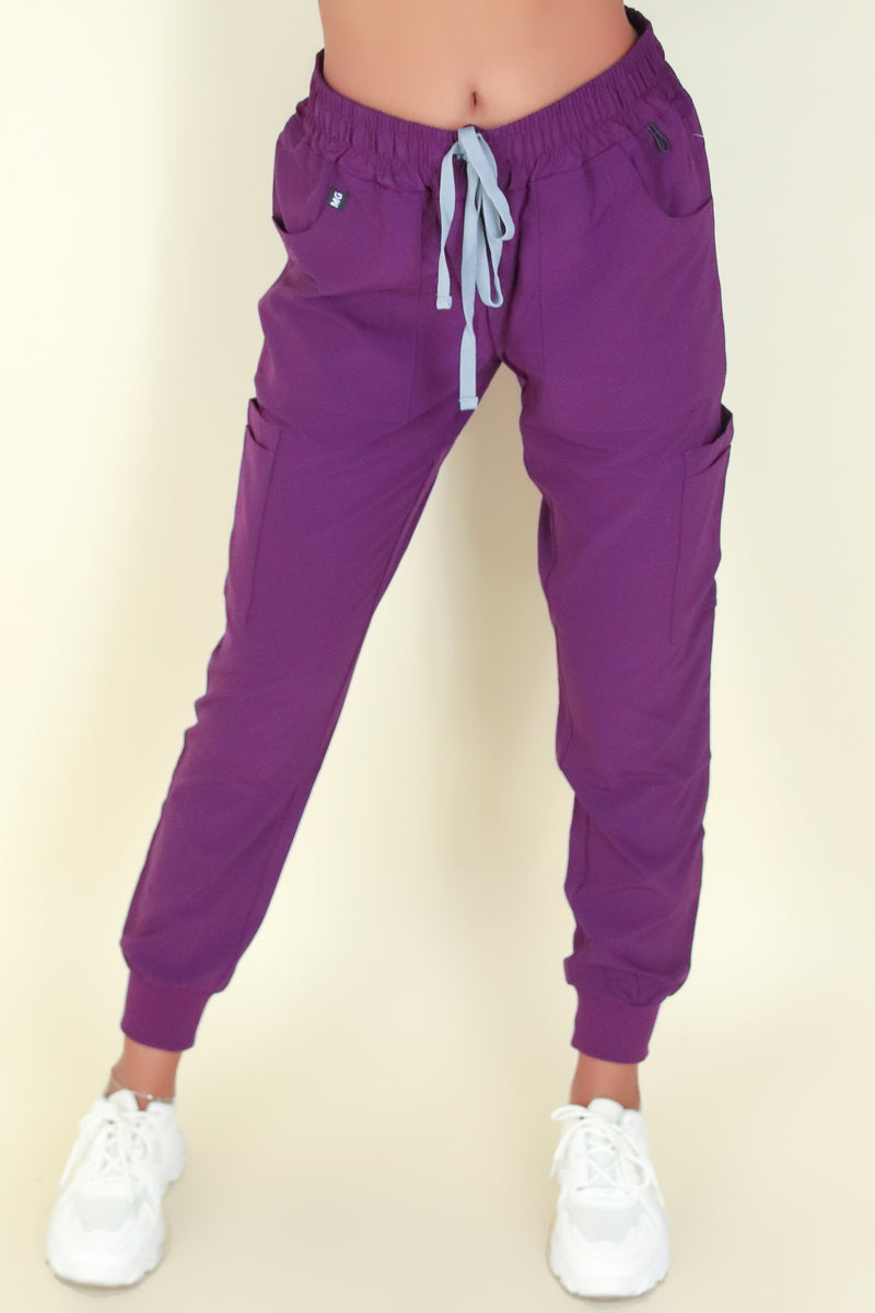 Jeans Warehouse Hawaii - JUNIOR SCRUB BOTTOMS - BE PATIENT WITH ME SCRUB PANTS | By MEDGEAR