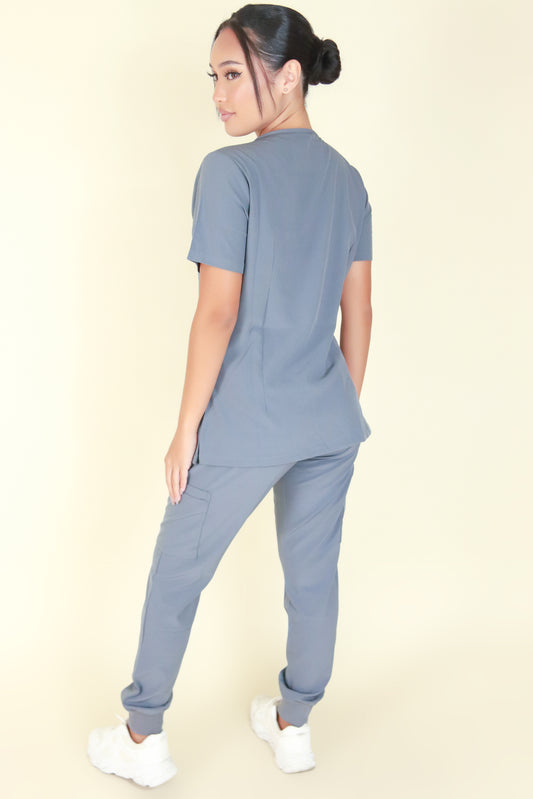 Jeans Warehouse Hawaii - JUNIOR SCRUB TOPS - BE PATIENT WITH ME SCRUB TOP | By MEDGEAR