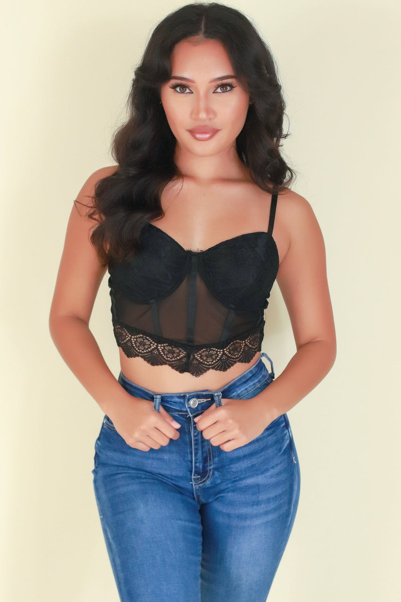 Jeans Warehouse Hawaii - TANK SOLID WOVEN DRESSY TOPS - KEEP CALM CORSET TOP | By BLASHE