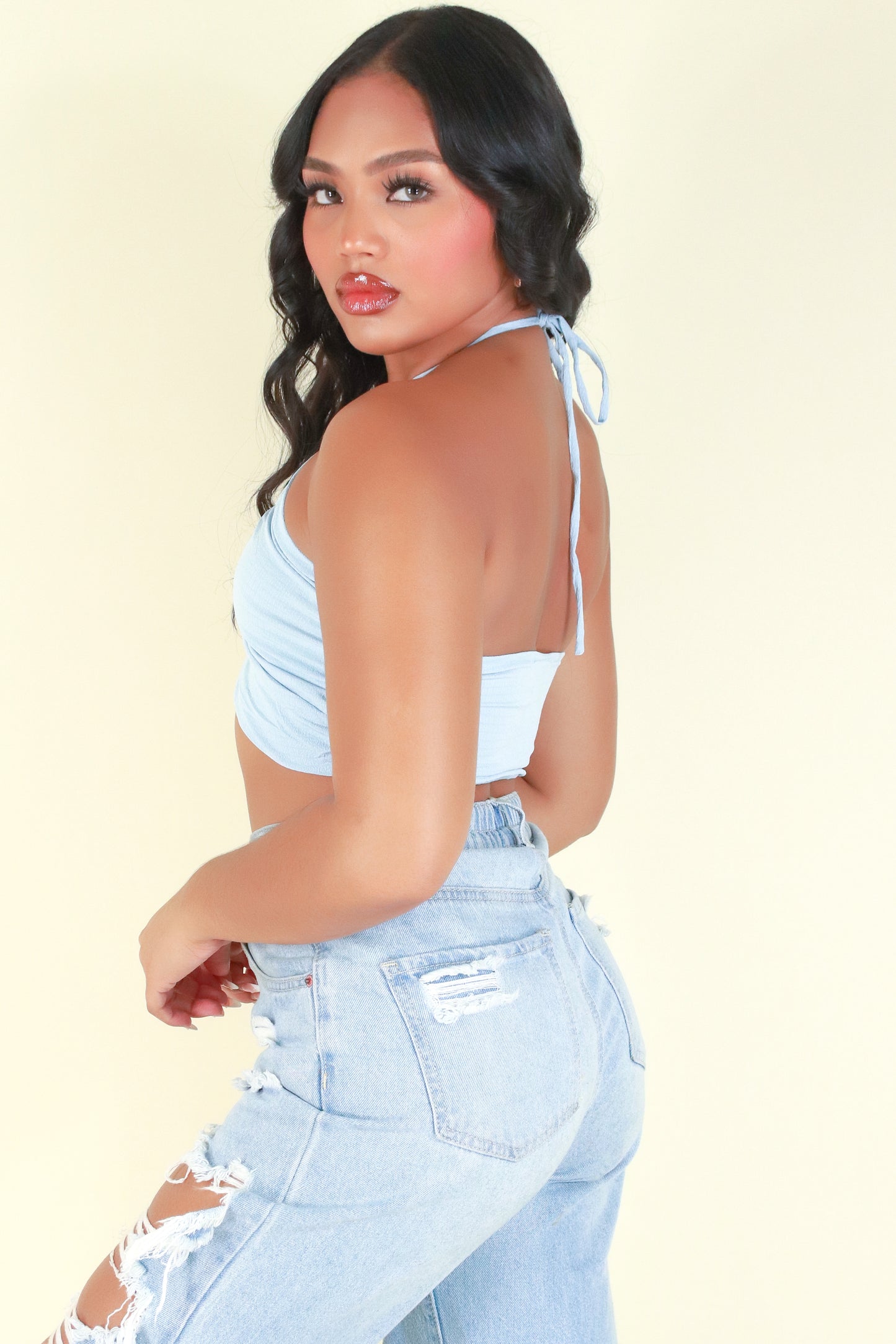 Jeans Warehouse Hawaii - SL CASUAL SOLID - DON'T WORRY TOP | By HYFVE