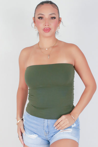 Jeans Warehouse Hawaii - SL CASUAL SOLID - TIME ALONE TUBE TOP | By ROSIO