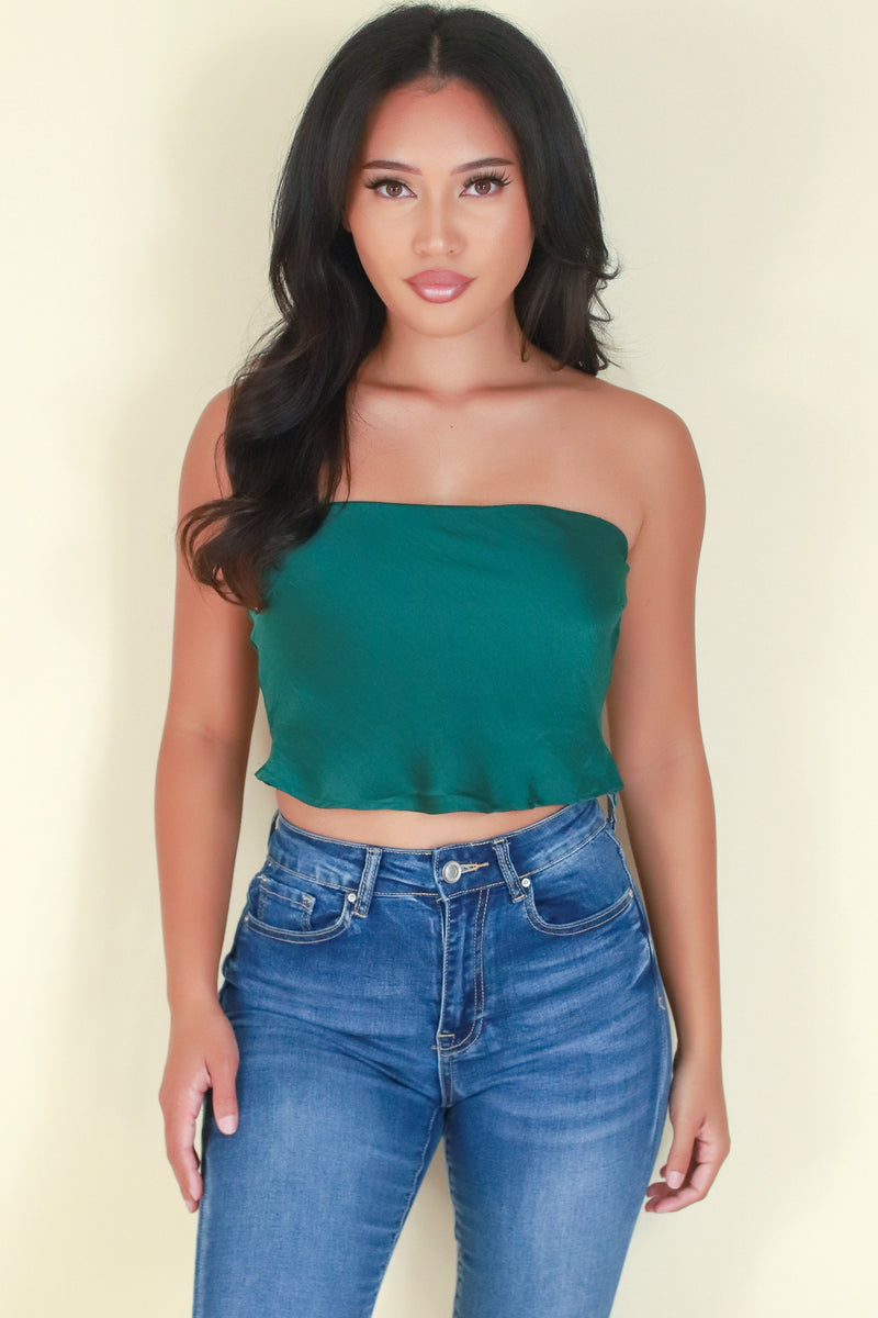 Jeans Warehouse Hawaii - TANK SOLID WOVEN DRESSY TOPS - IF YOU NEED CROP TOP | By LELIS