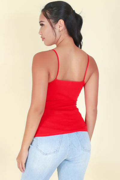 Jeans Warehouse Hawaii - TANK/TUBE SOLID BASIC - YOUR EVERYDAY CAMI | By SHINE IMPORTS /BOZZOLO