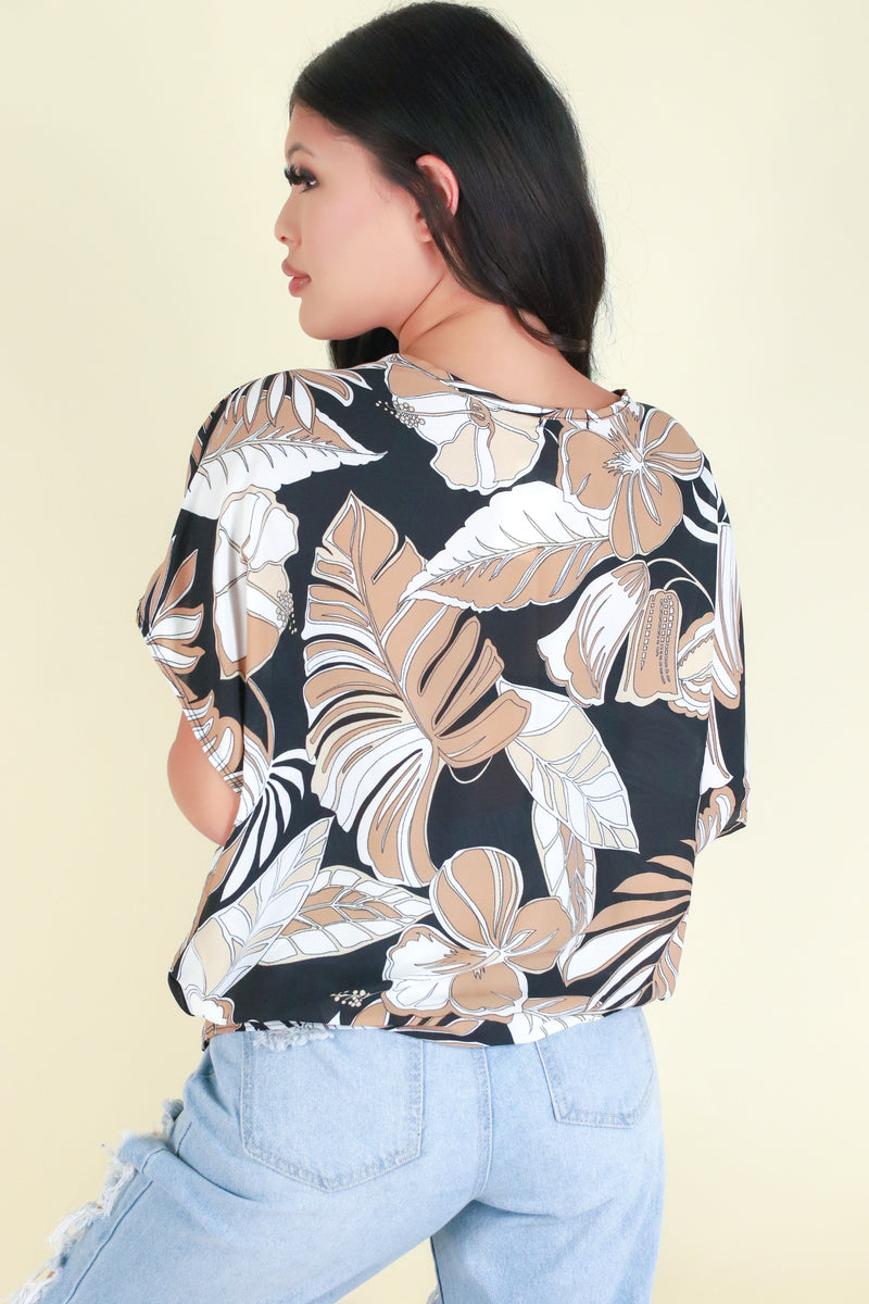 Jeans Warehouse Hawaii - SS PRINT - CHANGE YOUR MIND TOP | By LUZ