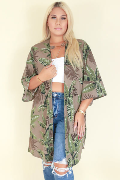 Jeans Warehouse Hawaii - PLUS Knit Cardigans/Hoodys - FORGET IT CARDIGAN | By ZENOBIA