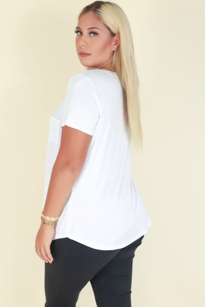 Jeans Warehouse Hawaii - PLUS S/S Knit Top - YOUR AVERAGE TEE | By CRESCITA APPAREL/SHINE I