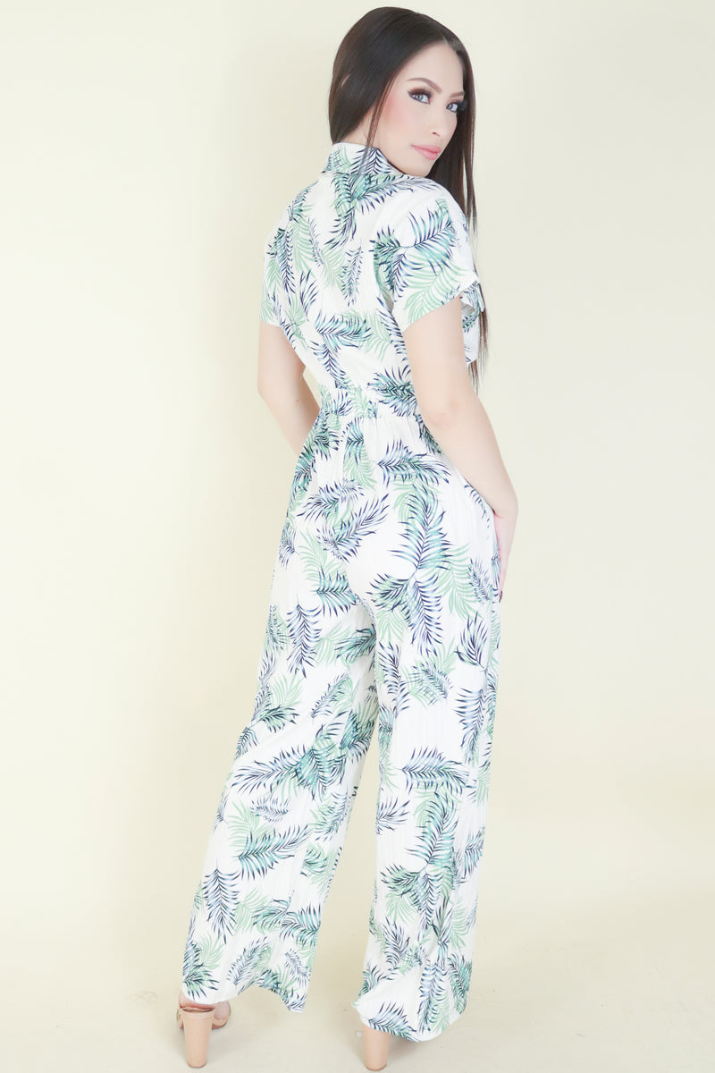 Jeans Warehouse Hawaii - PRINT CASUAL JUMPSUITS - CAN&