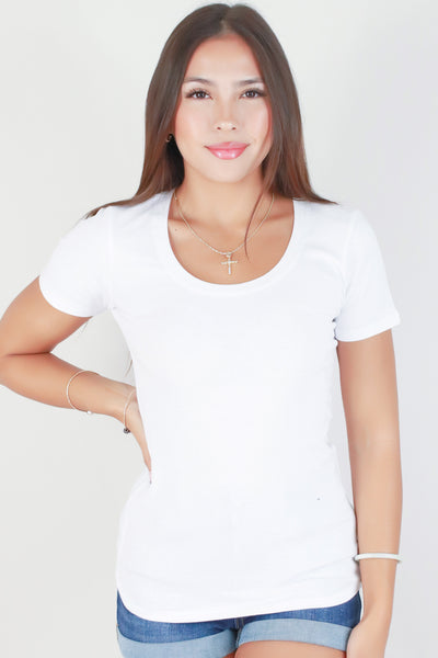 Jeans Warehouse Hawaii - S/S SOLID BASIC - FEELS LIKE HOME TEE | By ACTIVE USA