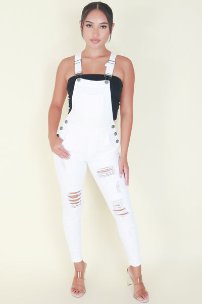 Jeans Warehouse Hawaii - DENIM OVERALLS - FOCUS ON ME OVERALLS | By TIMING