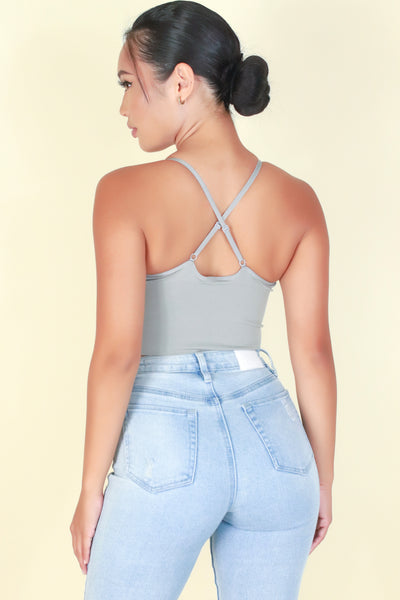 Jeans Warehouse Hawaii - TANK/TUBE SOLID BASIC - DON'T BE RUDE TOP | By K. LEE