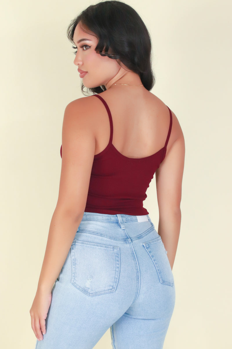 Jeans Warehouse Hawaii - TANK/TUBE SOLID BASIC - JUST FORGET IT TOP | By CRESCITA APPAREL/SHINE I